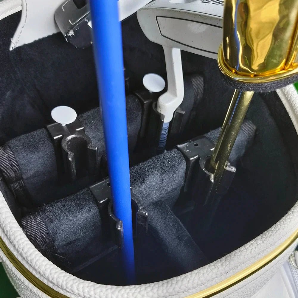 Durable Golf Club Bag Clips – Putter Clamp Holder Organizer, Plastic Golf Accessories for Men and Women - Nexivet